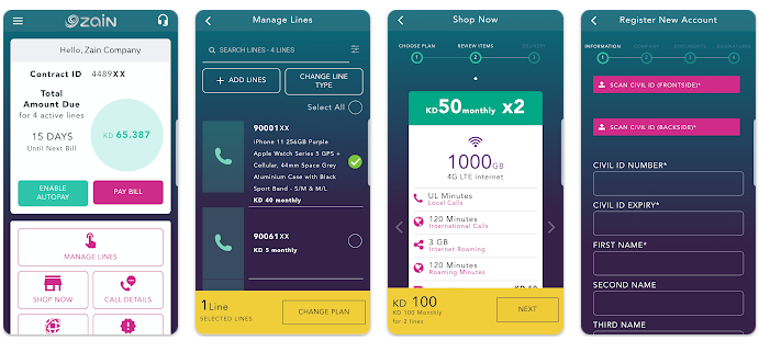 zain balance check and how to recharge it online?