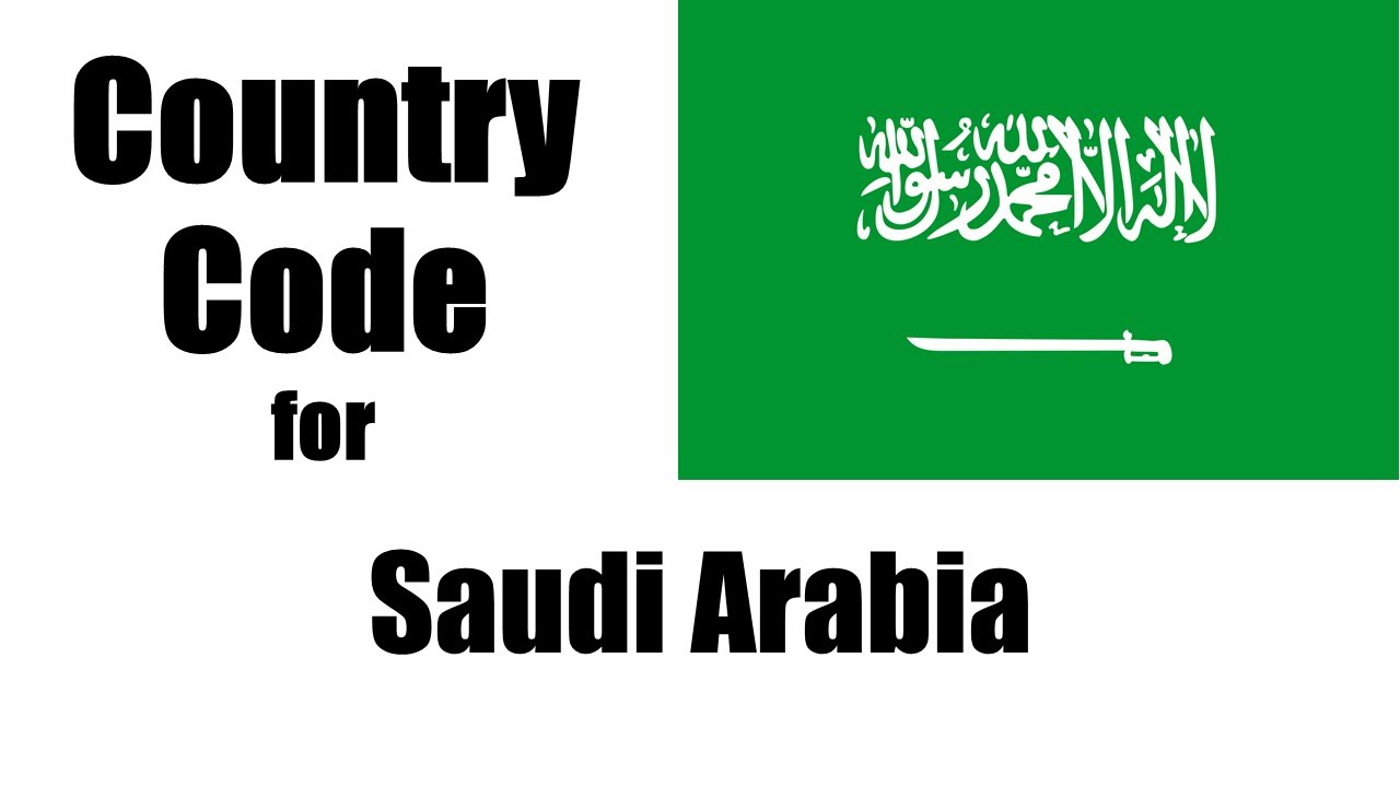 saudi code number for international calls