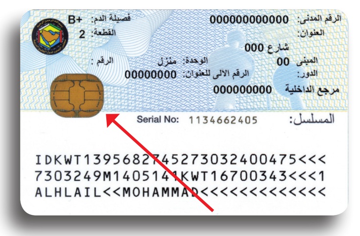 kuwait civil id serial number check online